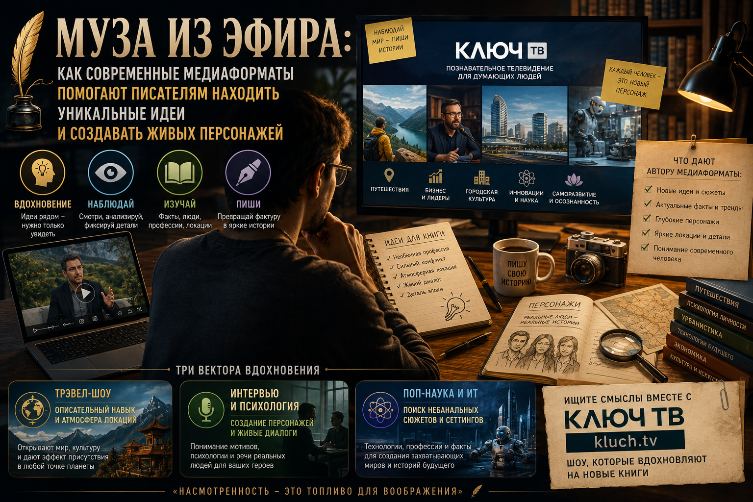 muza iz efira super Муза из эфира: как современные медиаформаты помогают писателям находить уникальные идеи и создавать живых персонажей